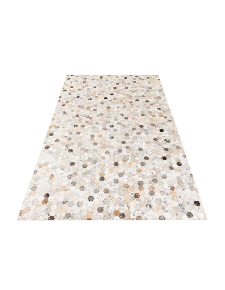5' x 8' 1 Cowhide Stocks Rug