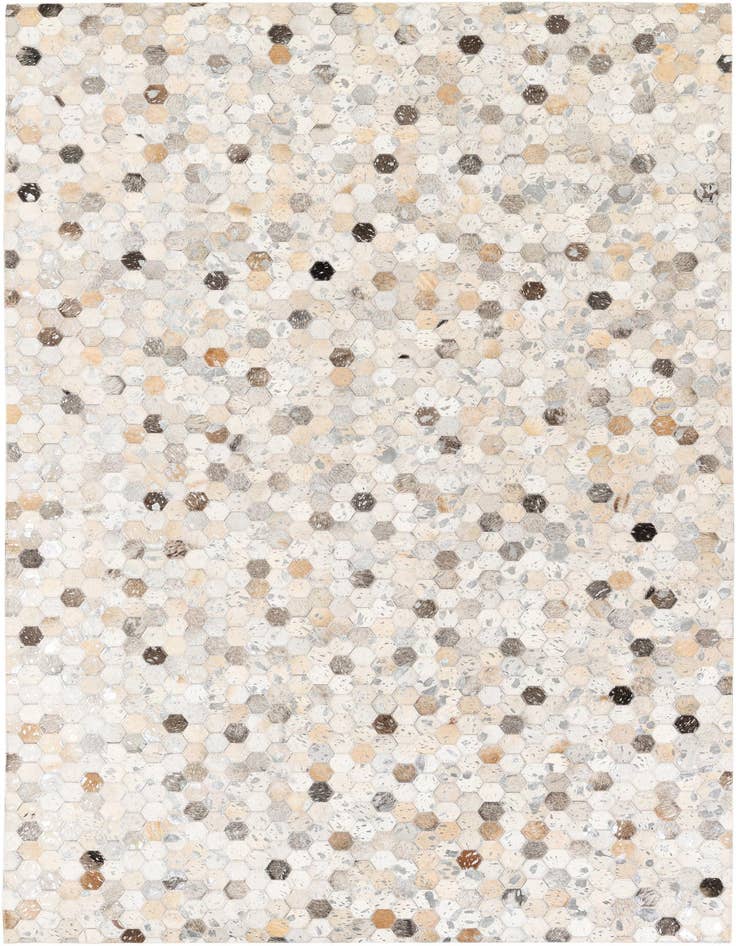 Detail image of 5' x 8' 1 Cowhide Stocks Rug