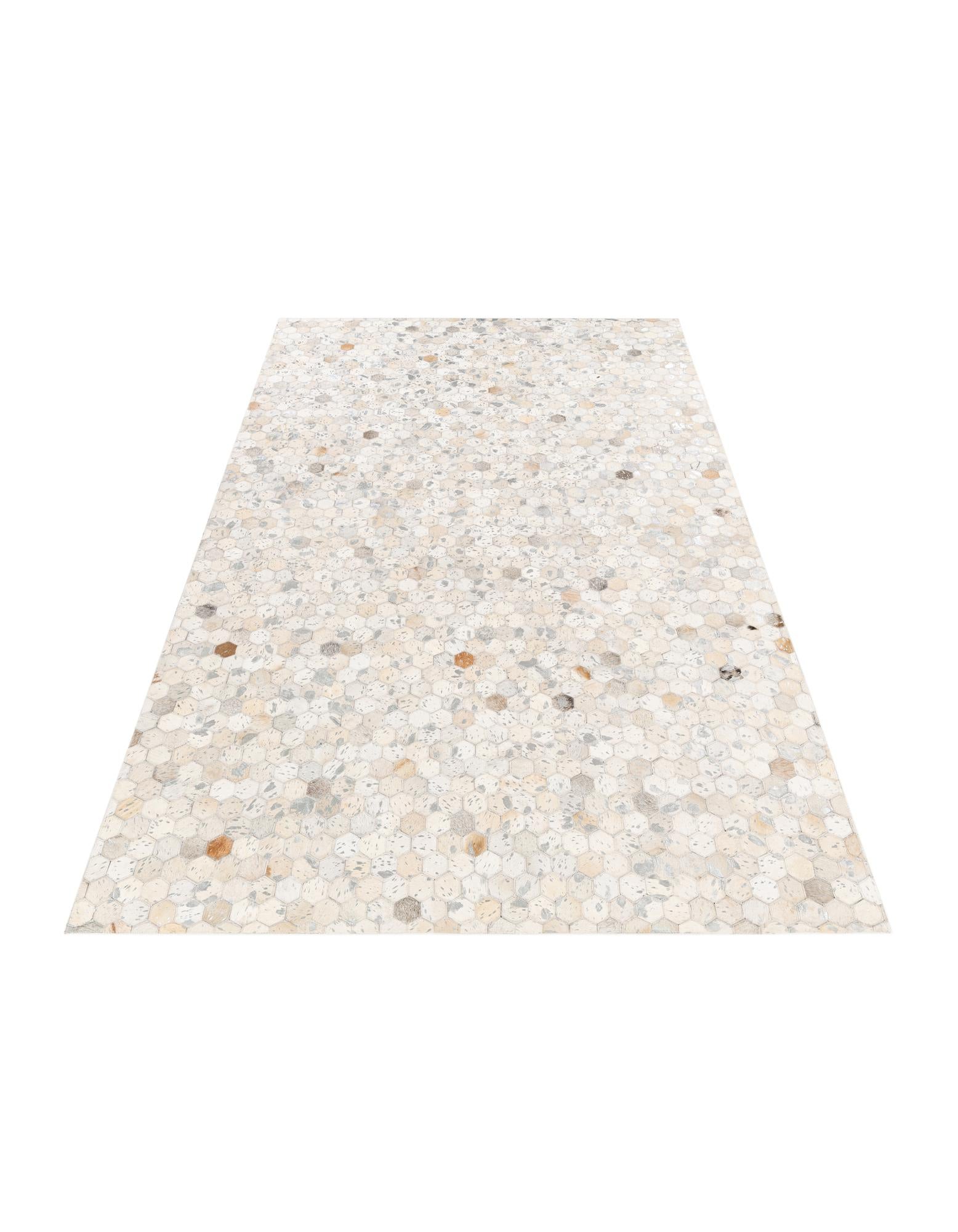 5' 1 x 8' Cowhide Stocks Rug