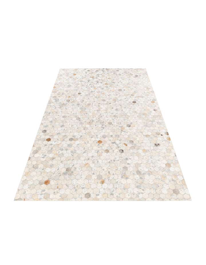 5' 1 x 8' Cowhide Stocks Rug