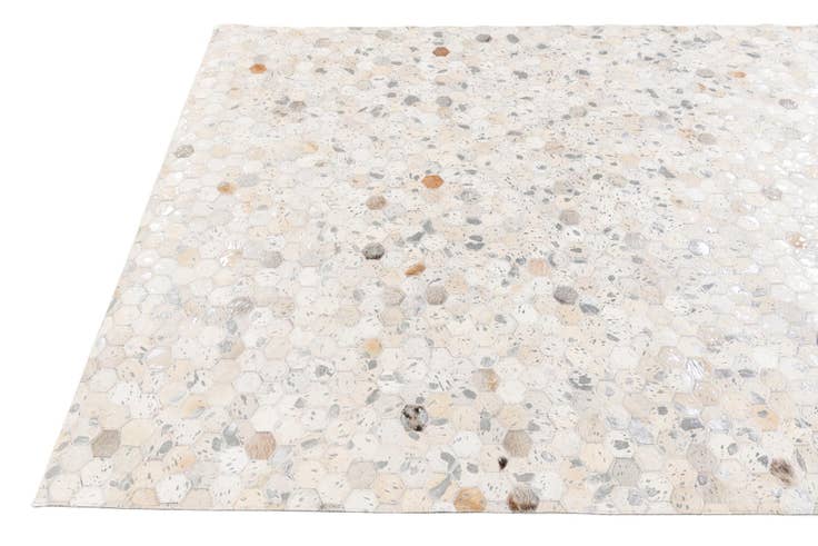 Detail image of 5' 1 x 8' Cowhide Stocks Rug