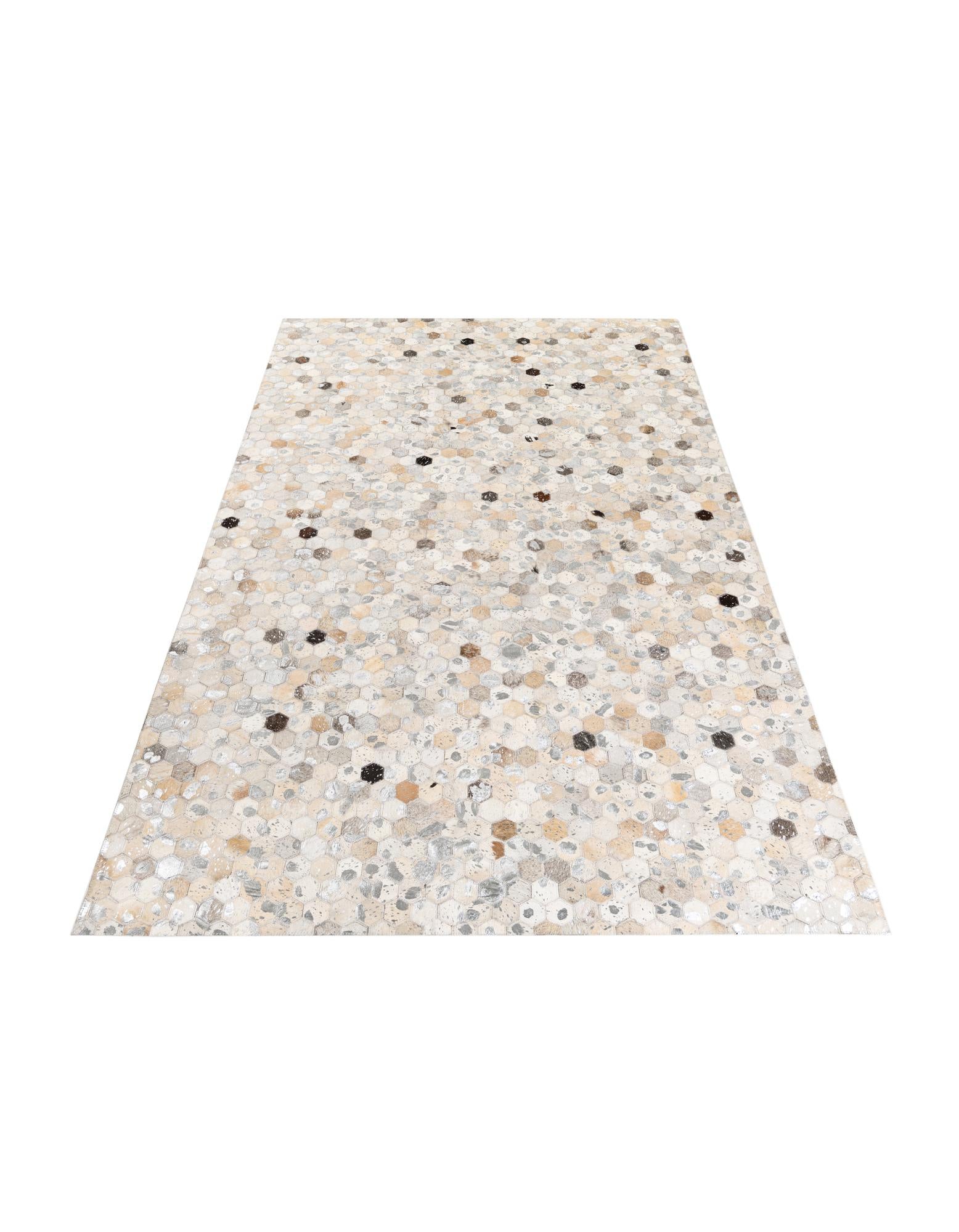 5' x 8' Cowhide Stocks Rug