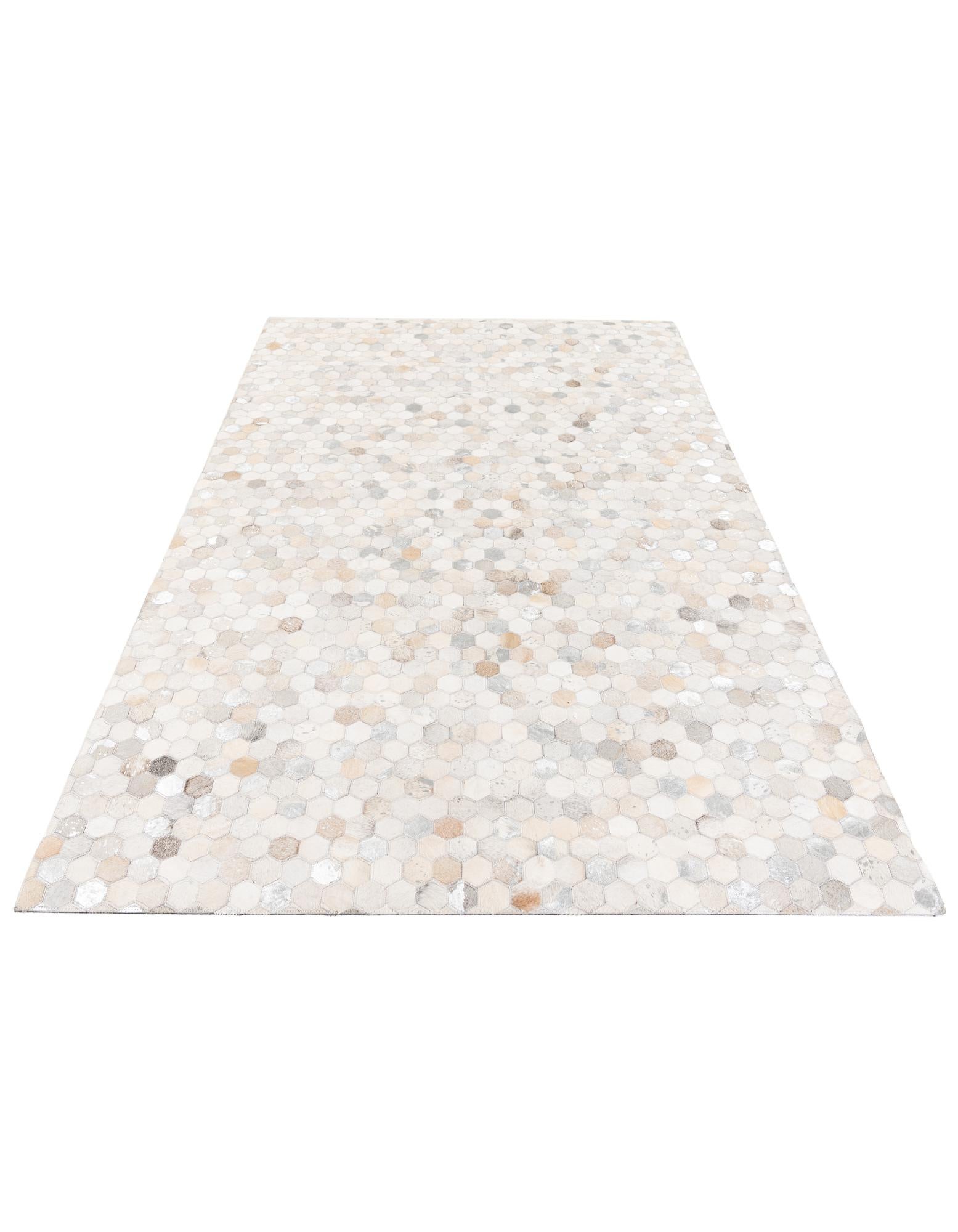 5' x 7' 11 Cowhide Stocks Rug