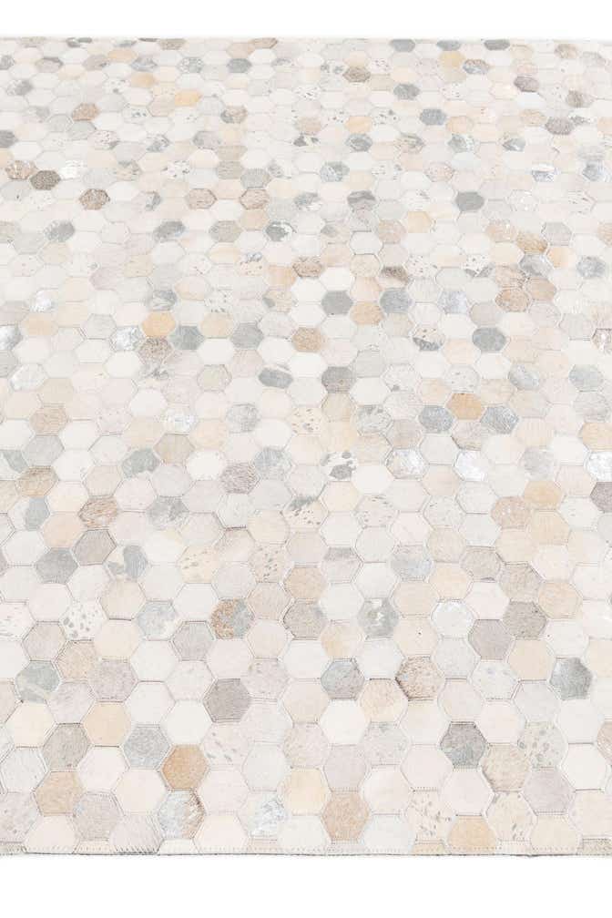 5' x 7' 11 Cowhide Stocks Rug