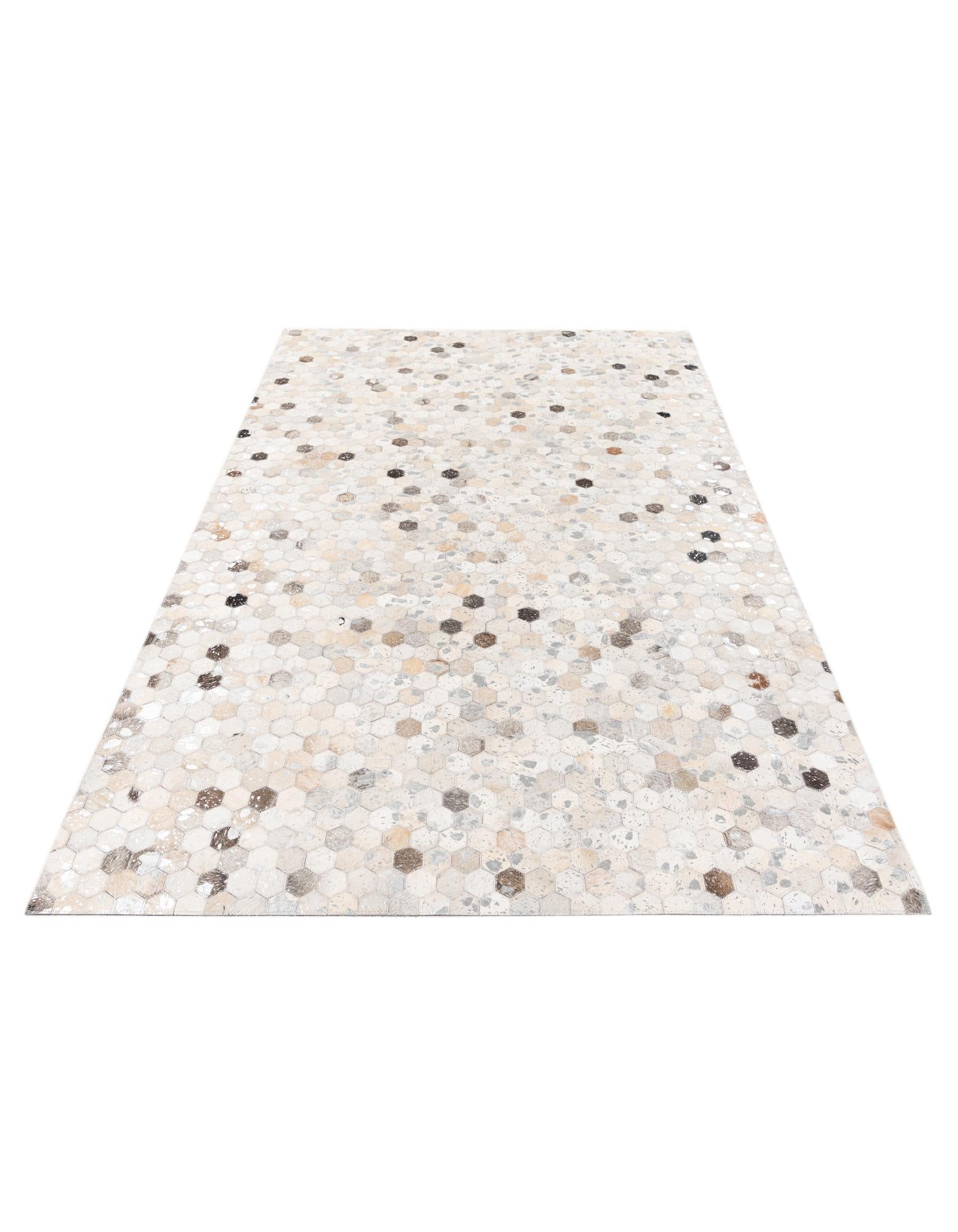 5' x 8' Cowhide Stocks Rug