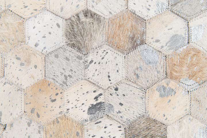 5' x 8' Cowhide Stocks Rug