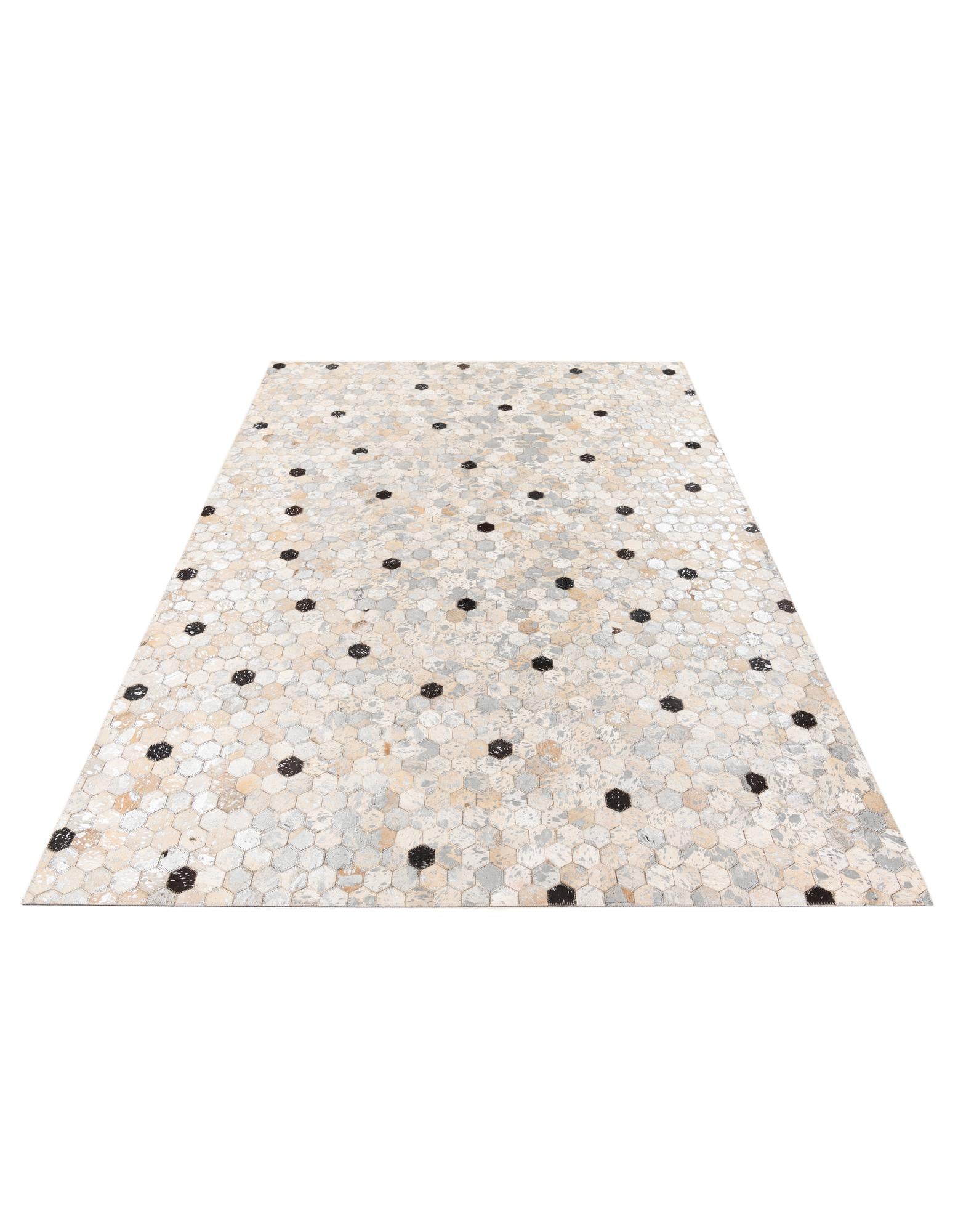 5' 5 x 7' 9 Cowhide Stocks Rug