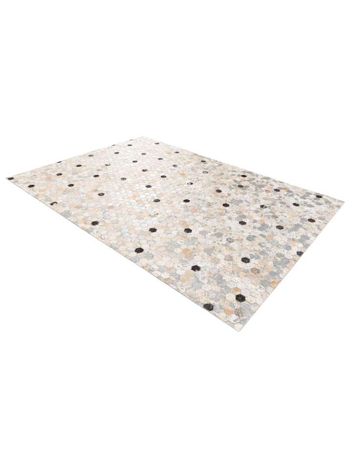 5' 5 x 7' 8 Cowhide Stocks Rug
