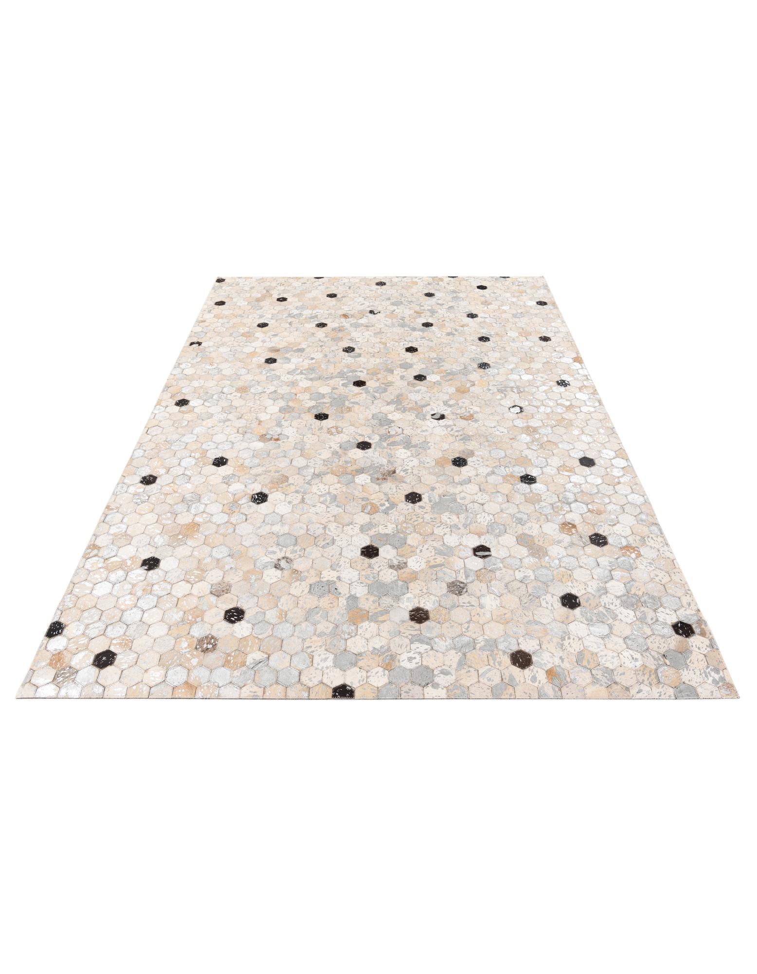 5' 5 x 7' 8 Cowhide Stocks Rug