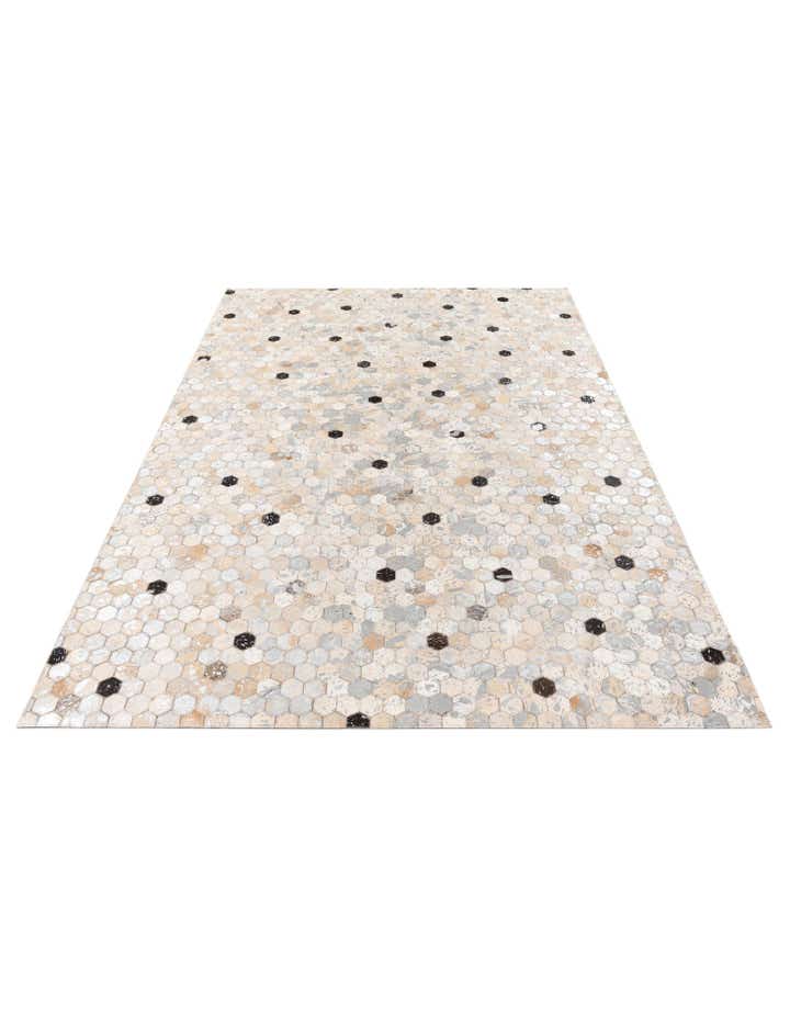 5' 5 x 7' 8 Cowhide Stocks Rug