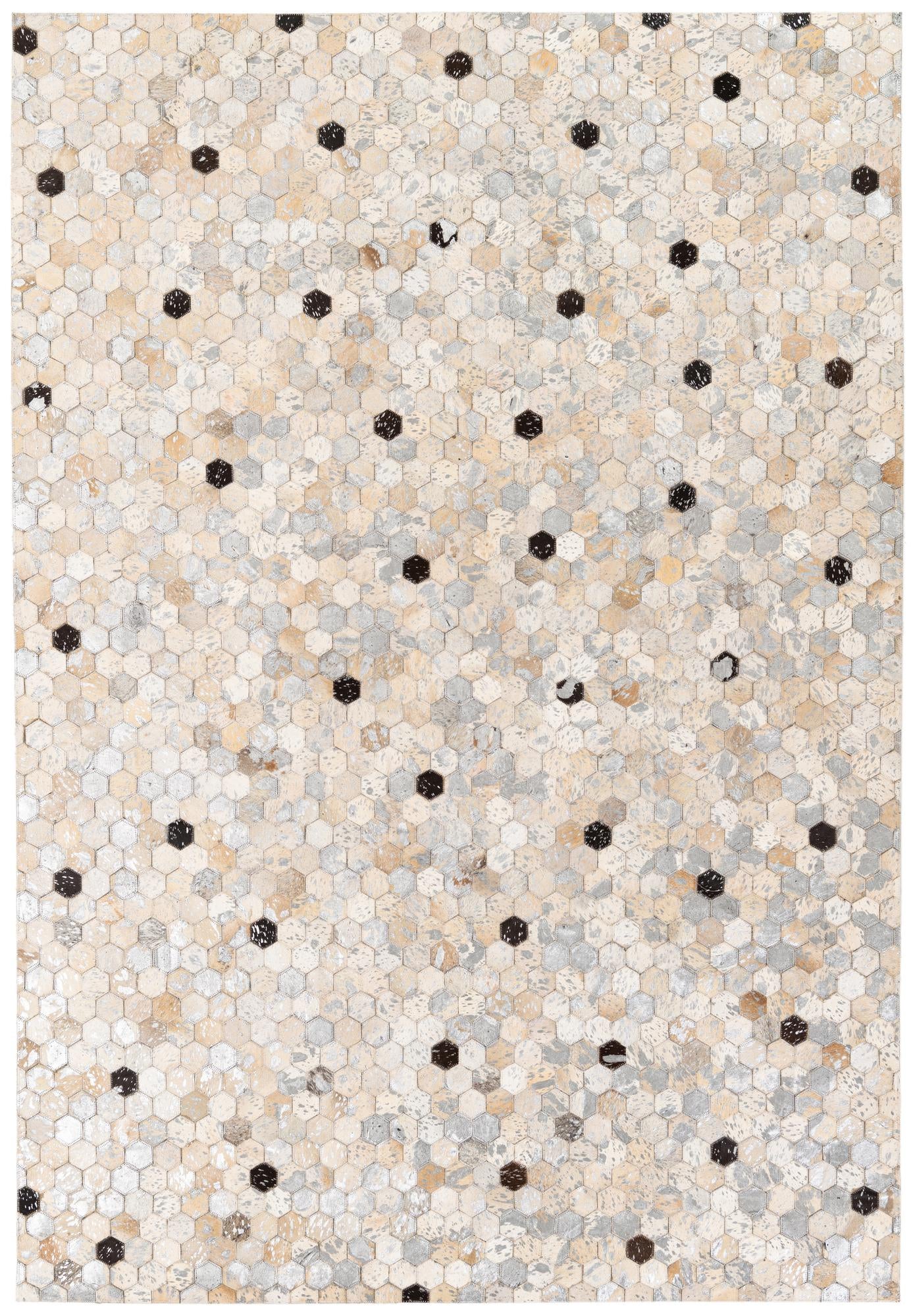 5' 5 x 7' 8 Cowhide Stocks Rug