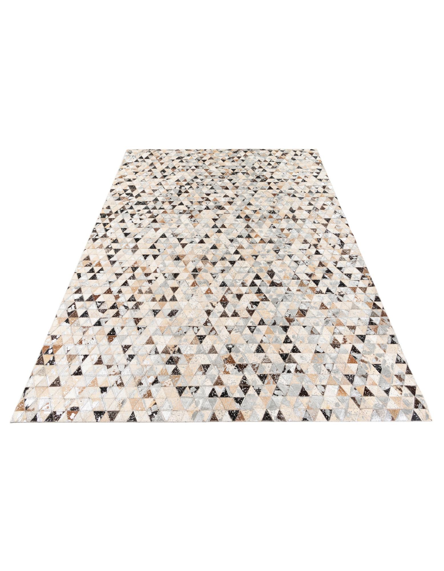 5' 3 x 7' 6 Cowhide Stocks Rug