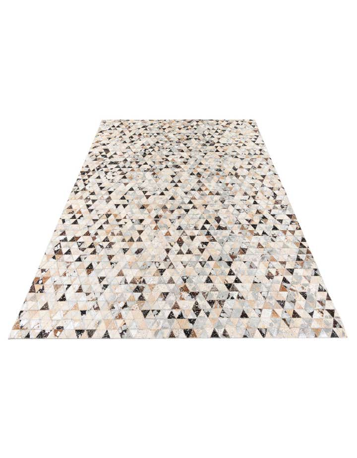 5' 3 x 7' 6 Cowhide Stocks Rug