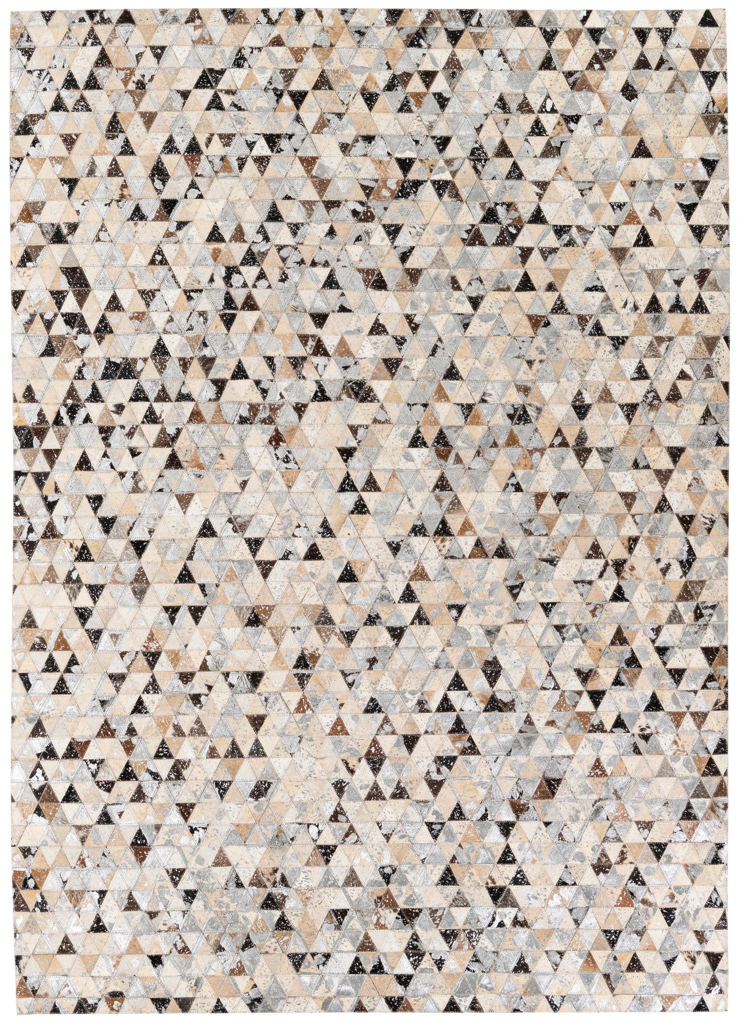 5' 3 x 7' 6 Cowhide Stocks Rug