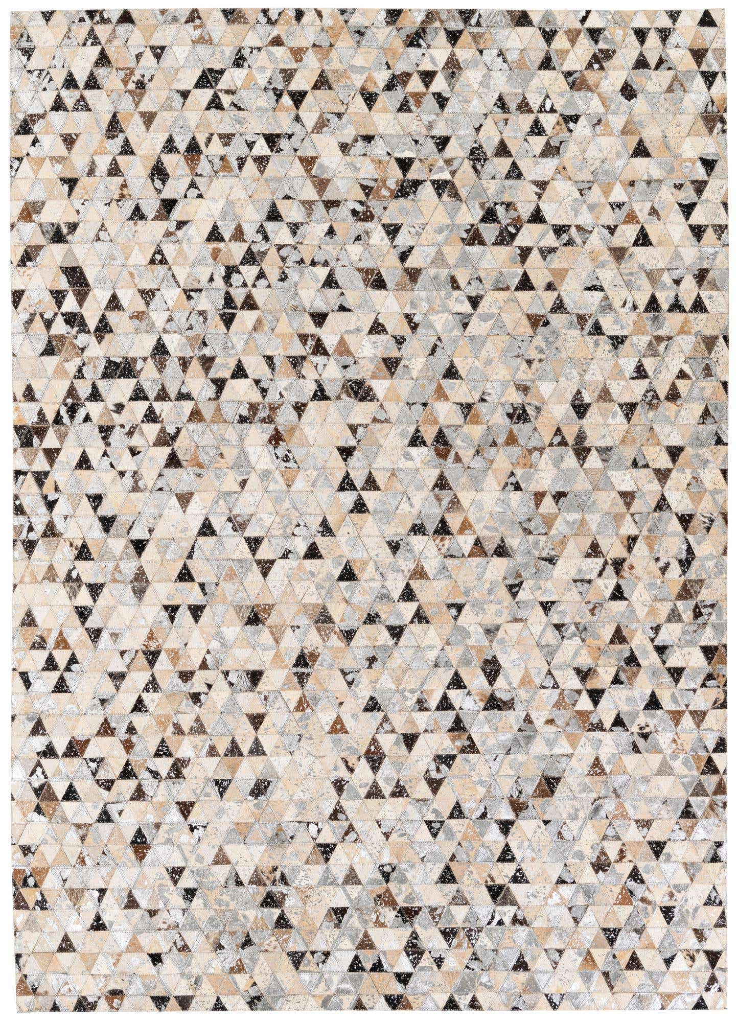 5' 3 x 7' 6 Cowhide Stocks Rug
