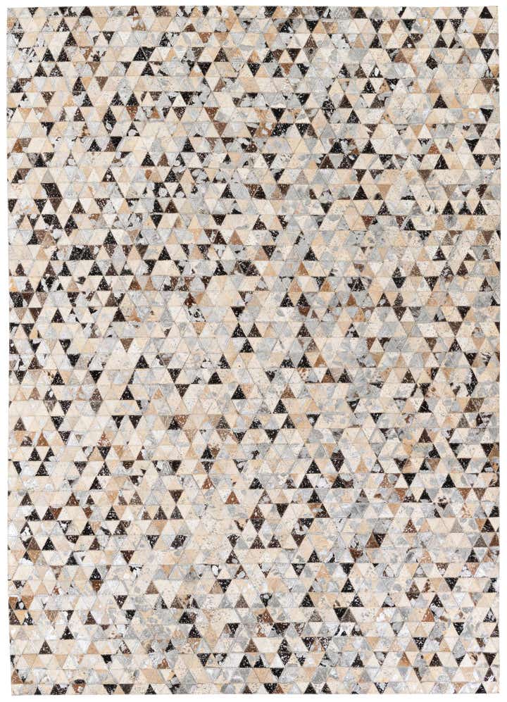 5' 3 x 7' 6 Cowhide Stocks Rug