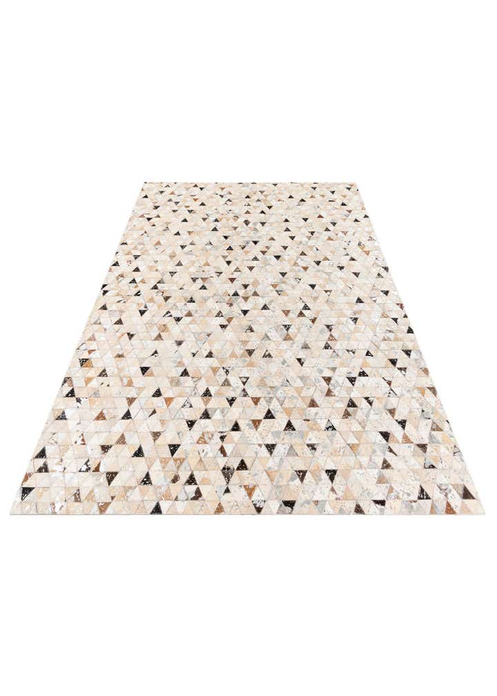 5' 2 x 7' 7 Cowhide Stocks Rug
