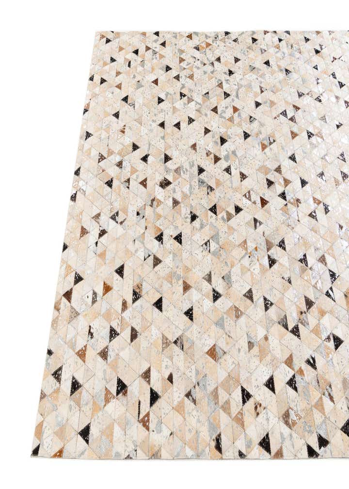 5' 2 x 7' 7 Cowhide Stocks Rug