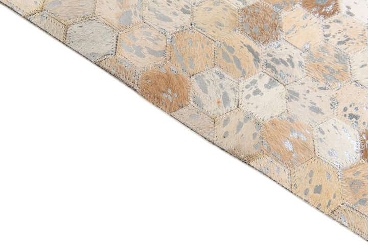 5' 4 x 7' 9 Cowhide Stocks Rug