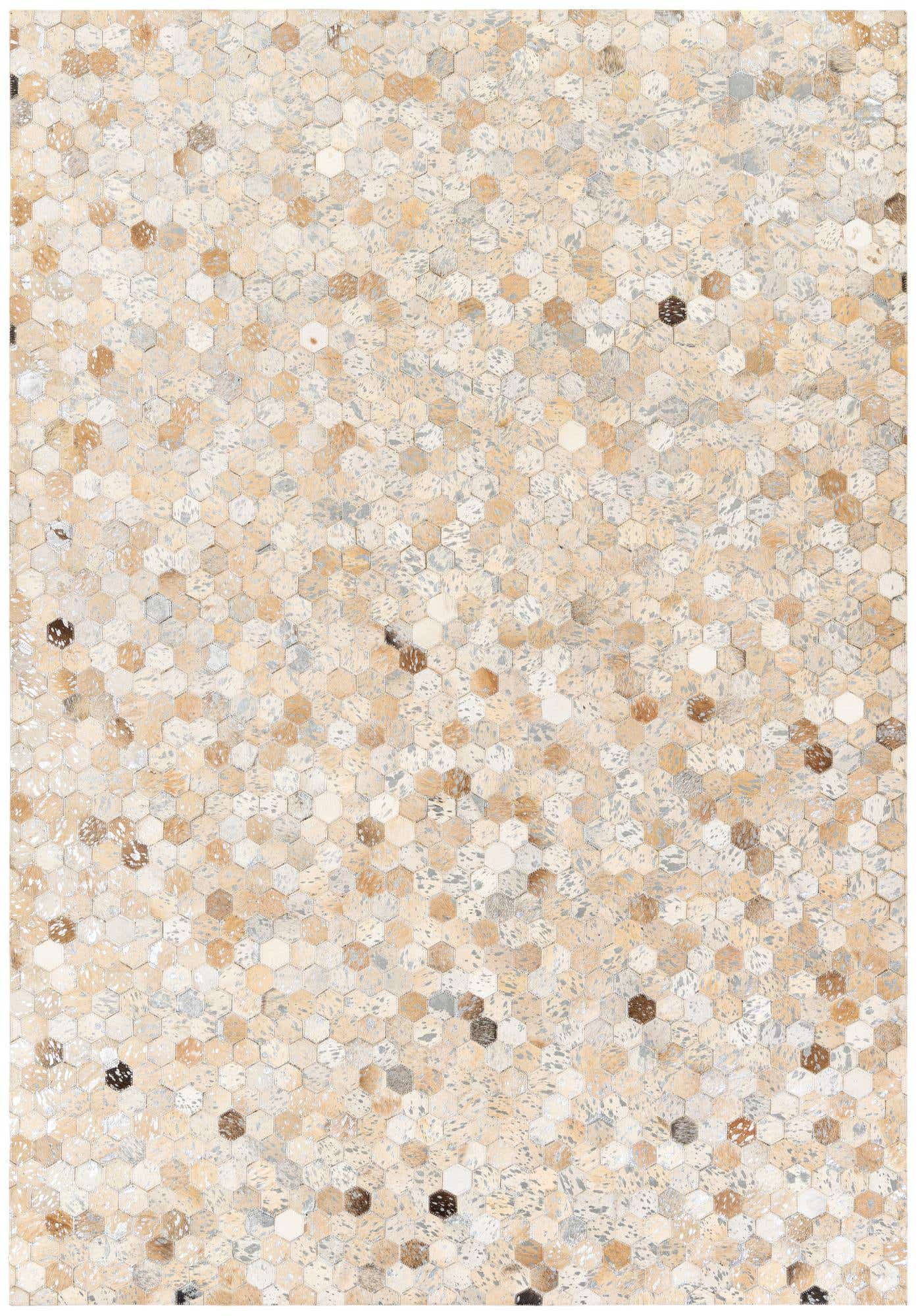 5' 4 x 7' 9 Cowhide Stocks Rug