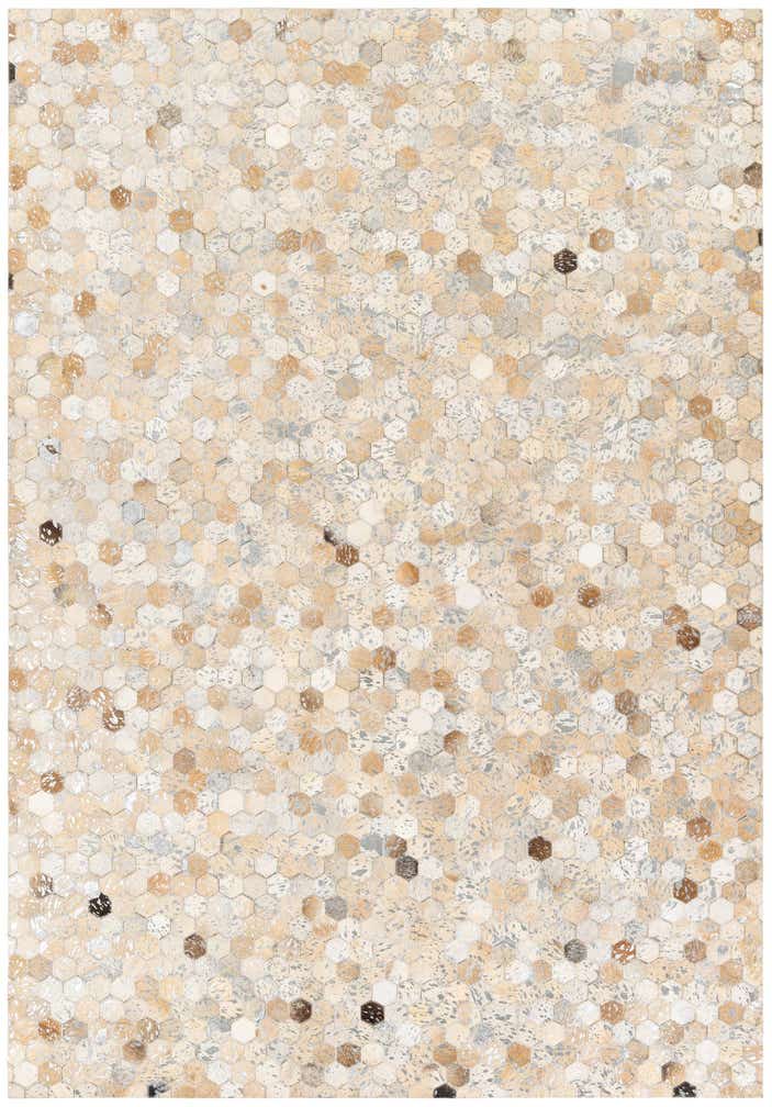 5' 4 x 7' 9 Cowhide Stocks Rug