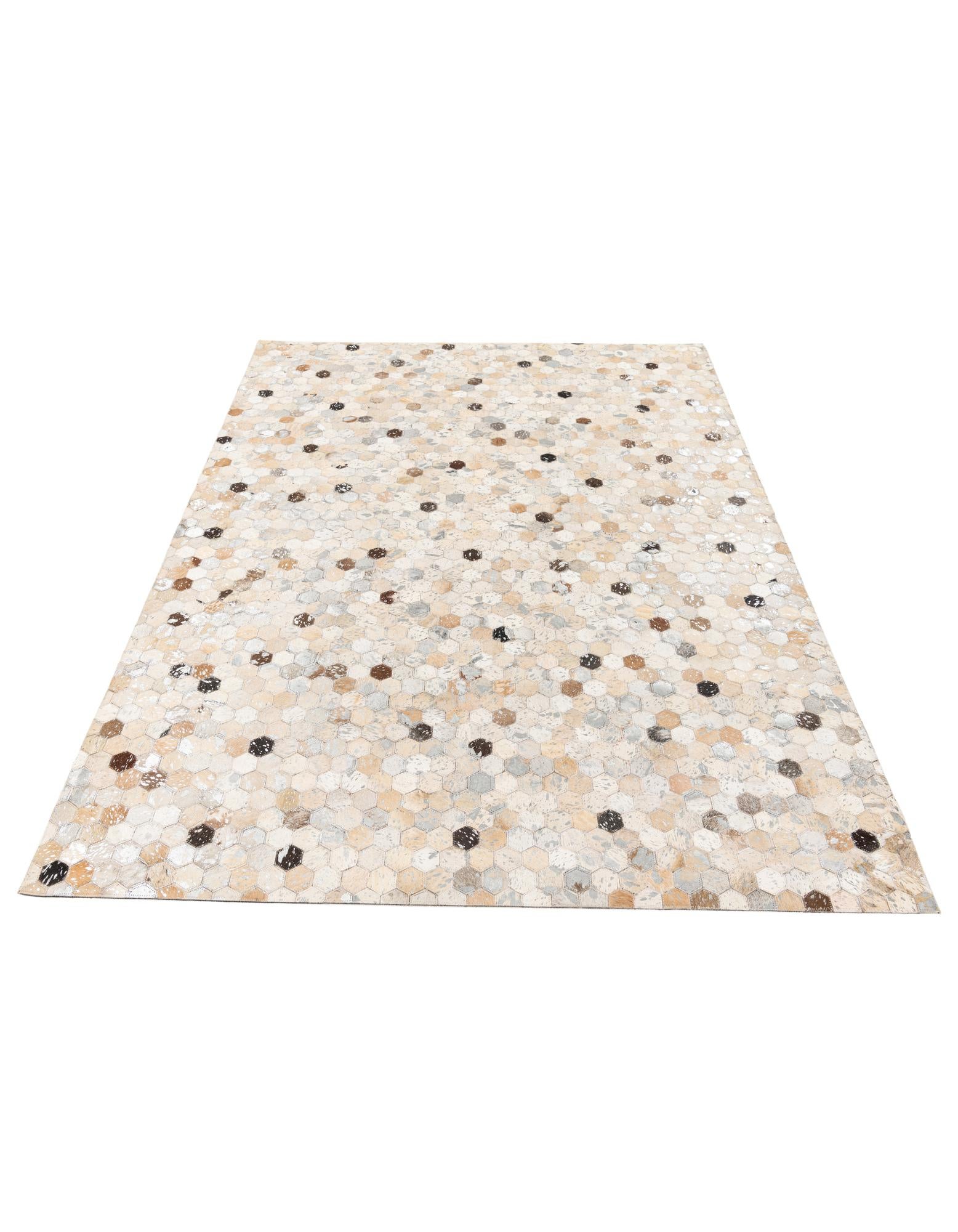 5' 6 x 7' 8 Cowhide Stocks Rug