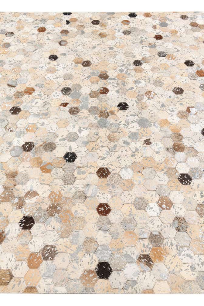 5' 2 x 7' 6 Cowhide Stocks Rug