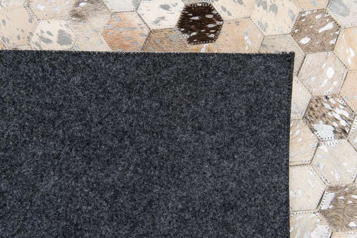 5' 2 x 7' 6 Cowhide Stocks Rug