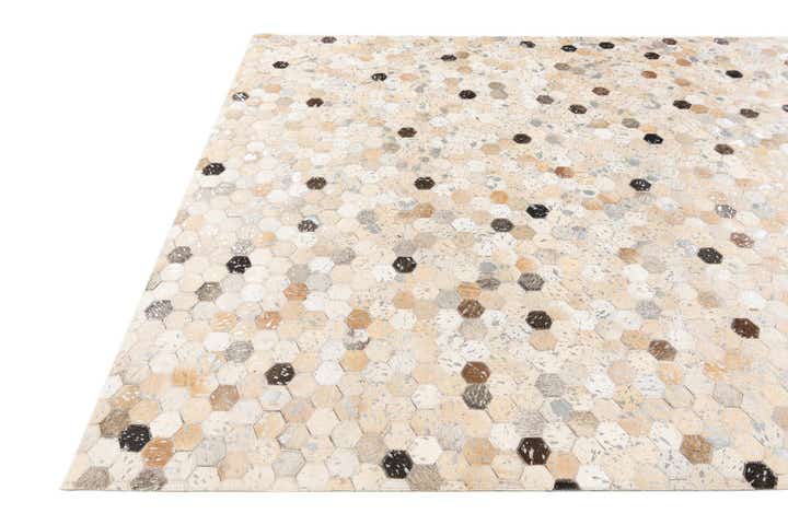 5' 3 x 7' 4 Cowhide Stocks Rug