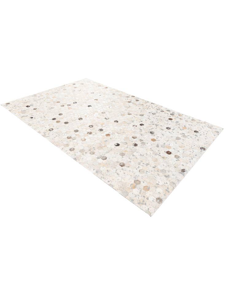 Detail image of 5' x 7' 11 Cowhide Stocks Rug