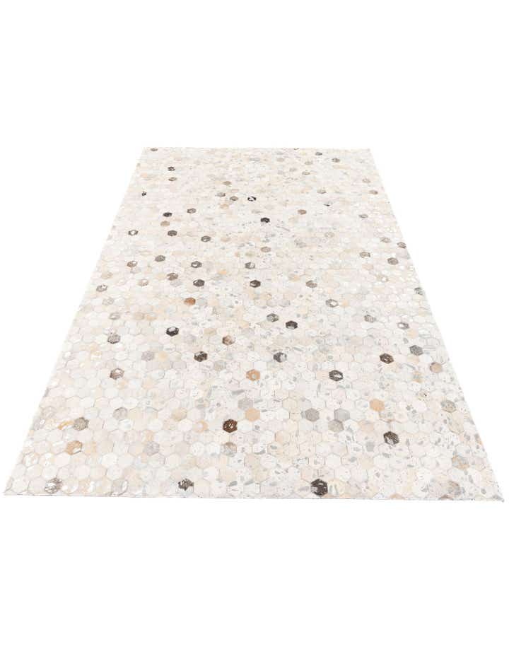 5' x 7' 11 Cowhide Stocks Rug