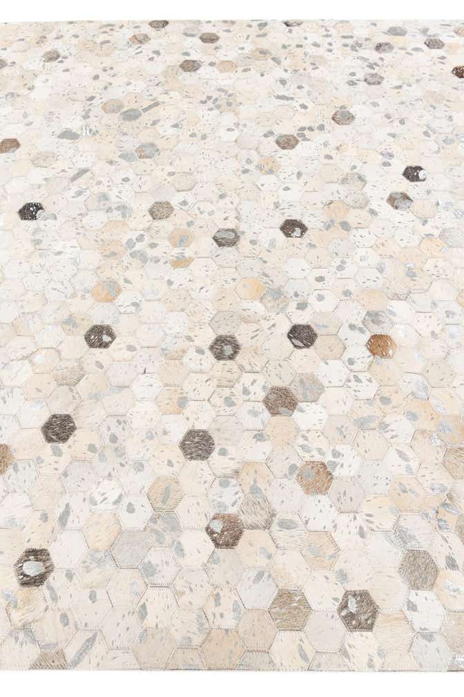 5' x 7' 11 Cowhide Stocks Rug