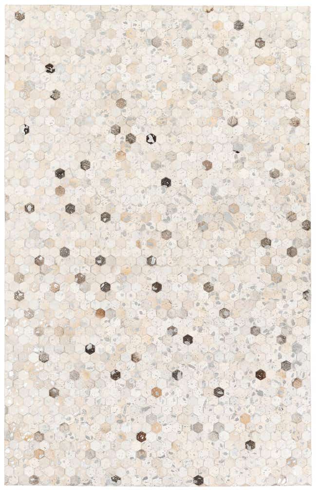 5' x 7' 11 Cowhide Stocks Rug