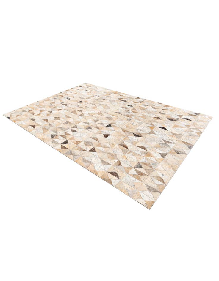 Detail image of 5' 4 x 7' 6 Cowhide Stocks Rug