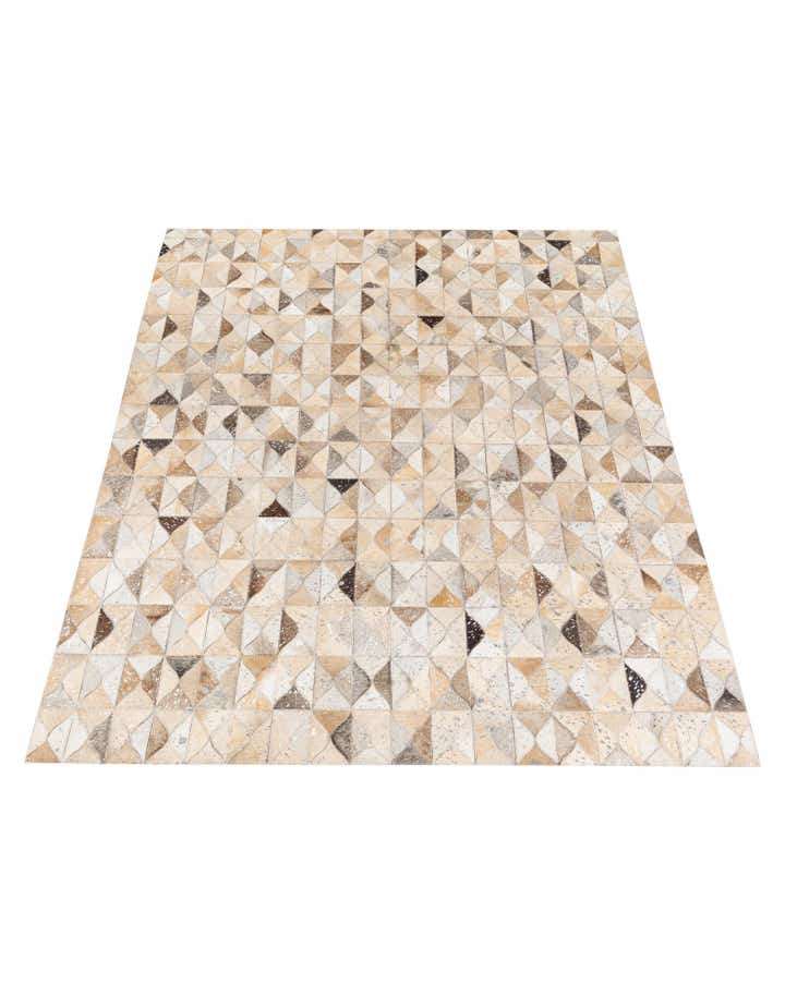5' 4 x 7' 6 Cowhide Stocks Rug