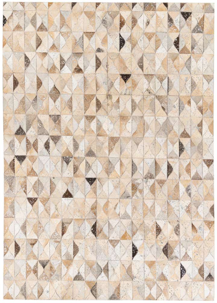 5' 4 x 7' 6 Cowhide Stocks Rug