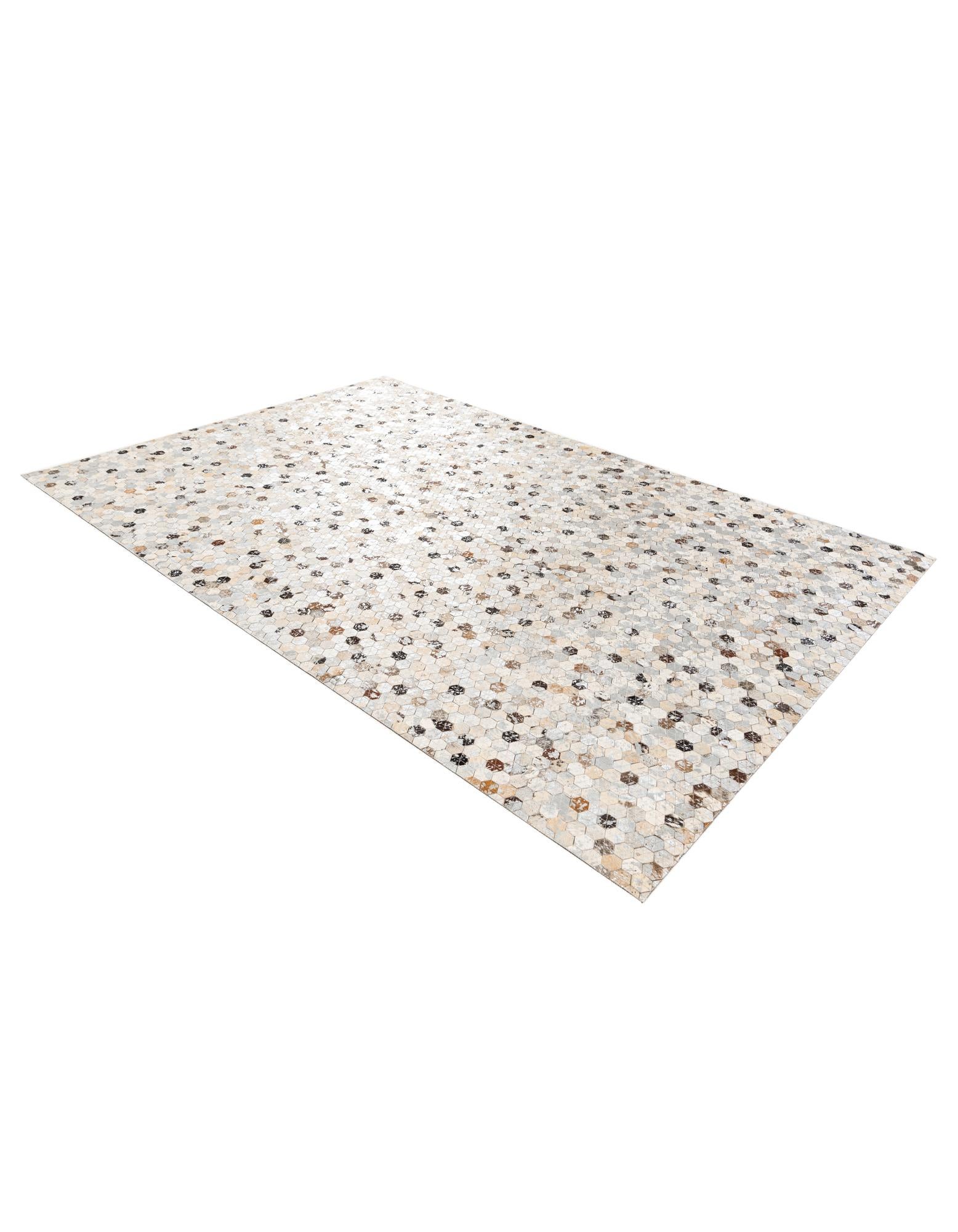 5' 3 x 7' 9 Cowhide Stocks Rug