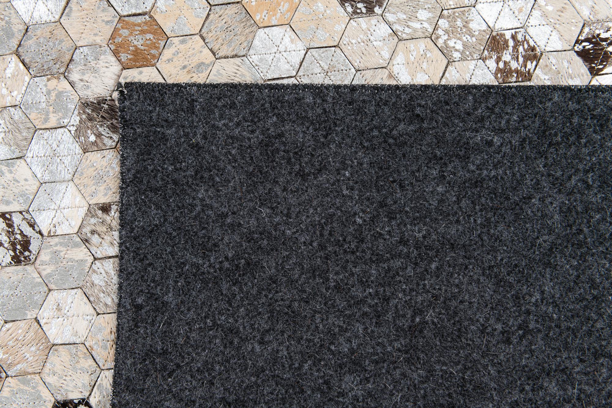 5' 3 x 7' 9 Cowhide Stocks Rug