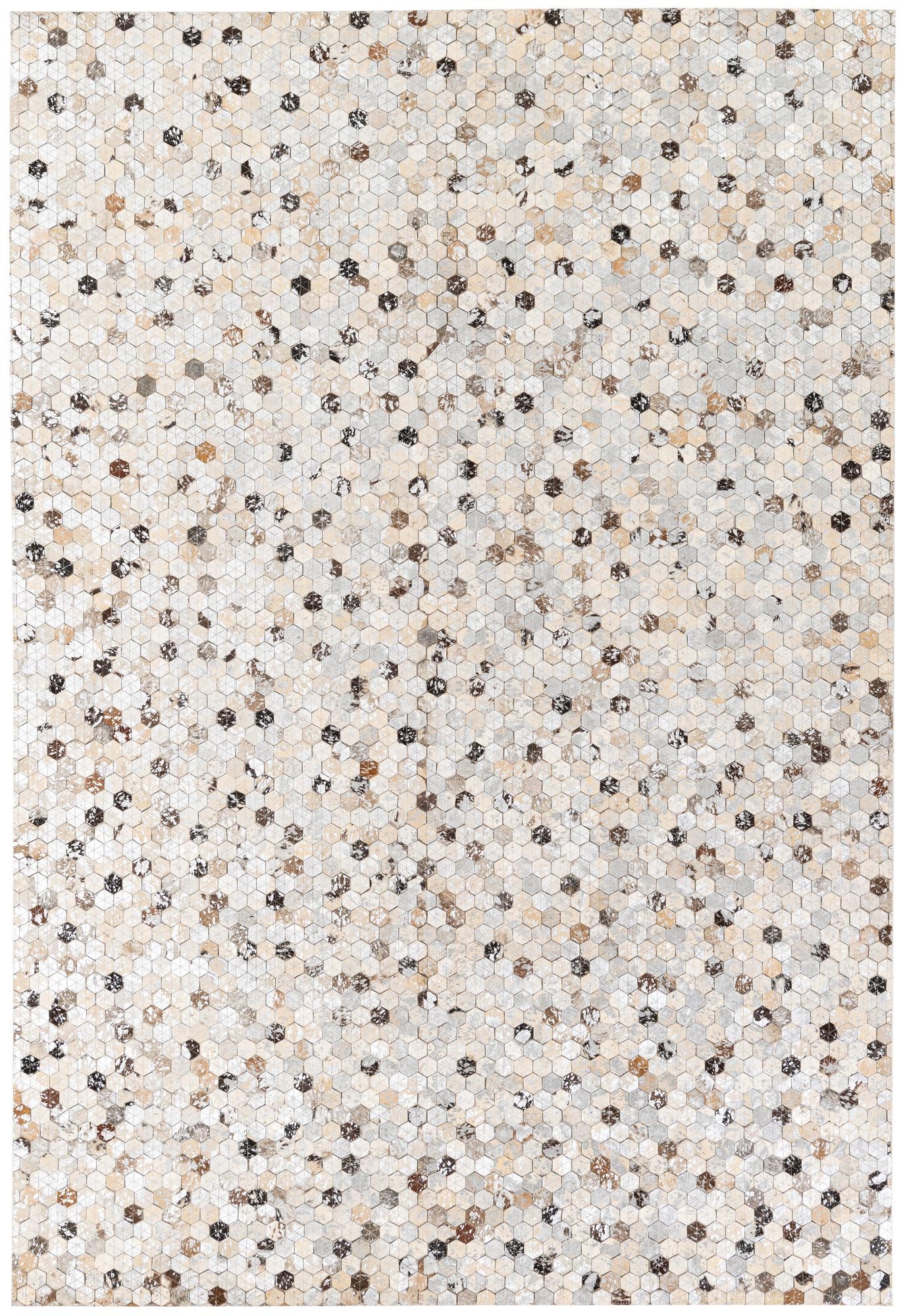 5' 3 x 7' 9 Cowhide Stocks Rug