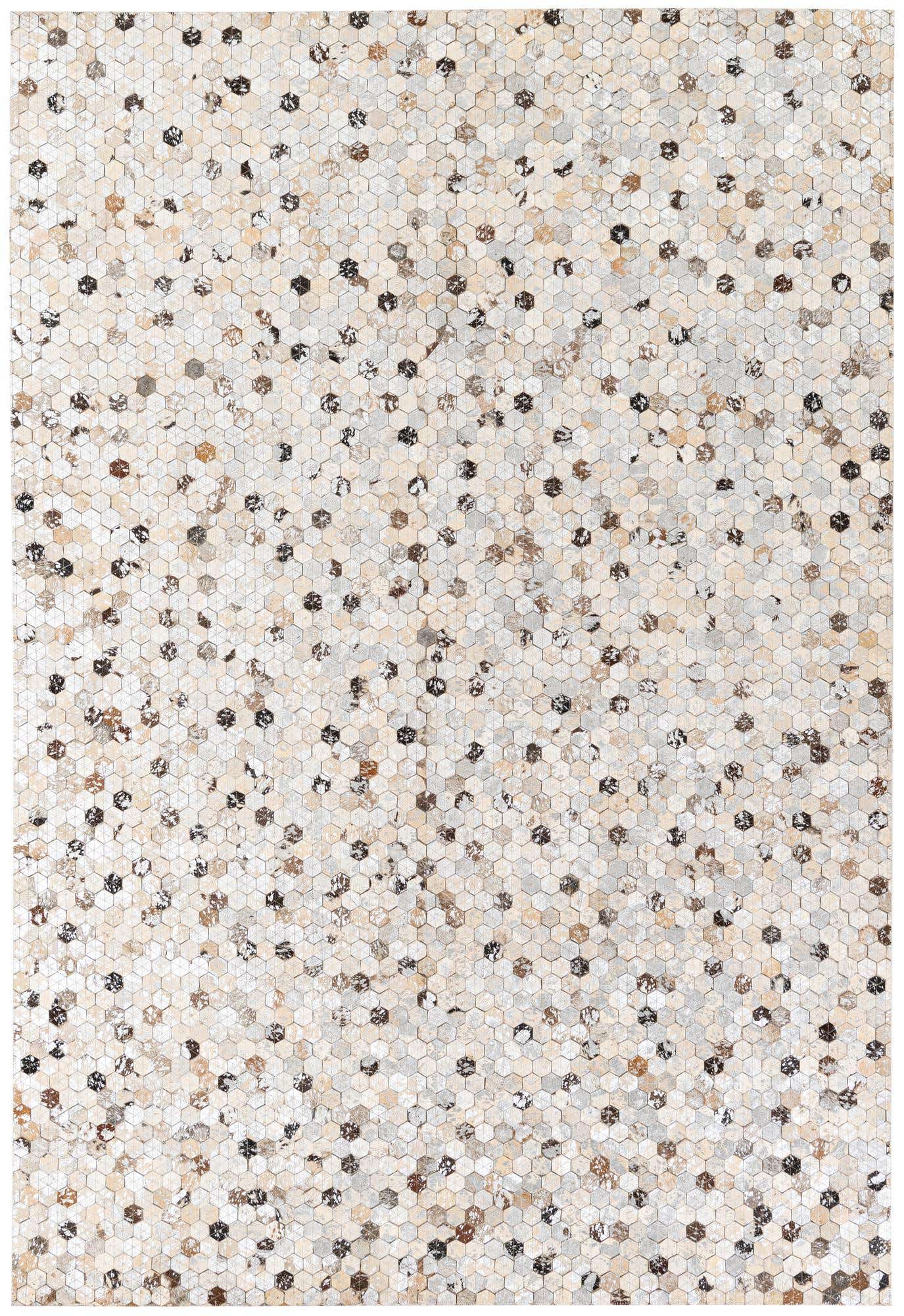 5' 3 x 7' 9 Cowhide Stocks Rug