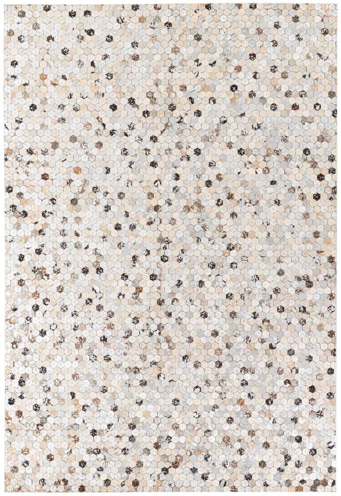 5' 3 x 7' 9 Cowhide Stocks Rug