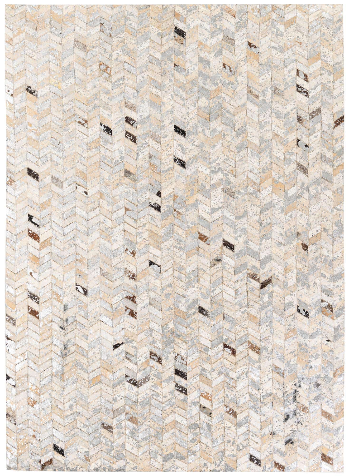 5' 3 x 7' 3 Cowhide Stocks Rug