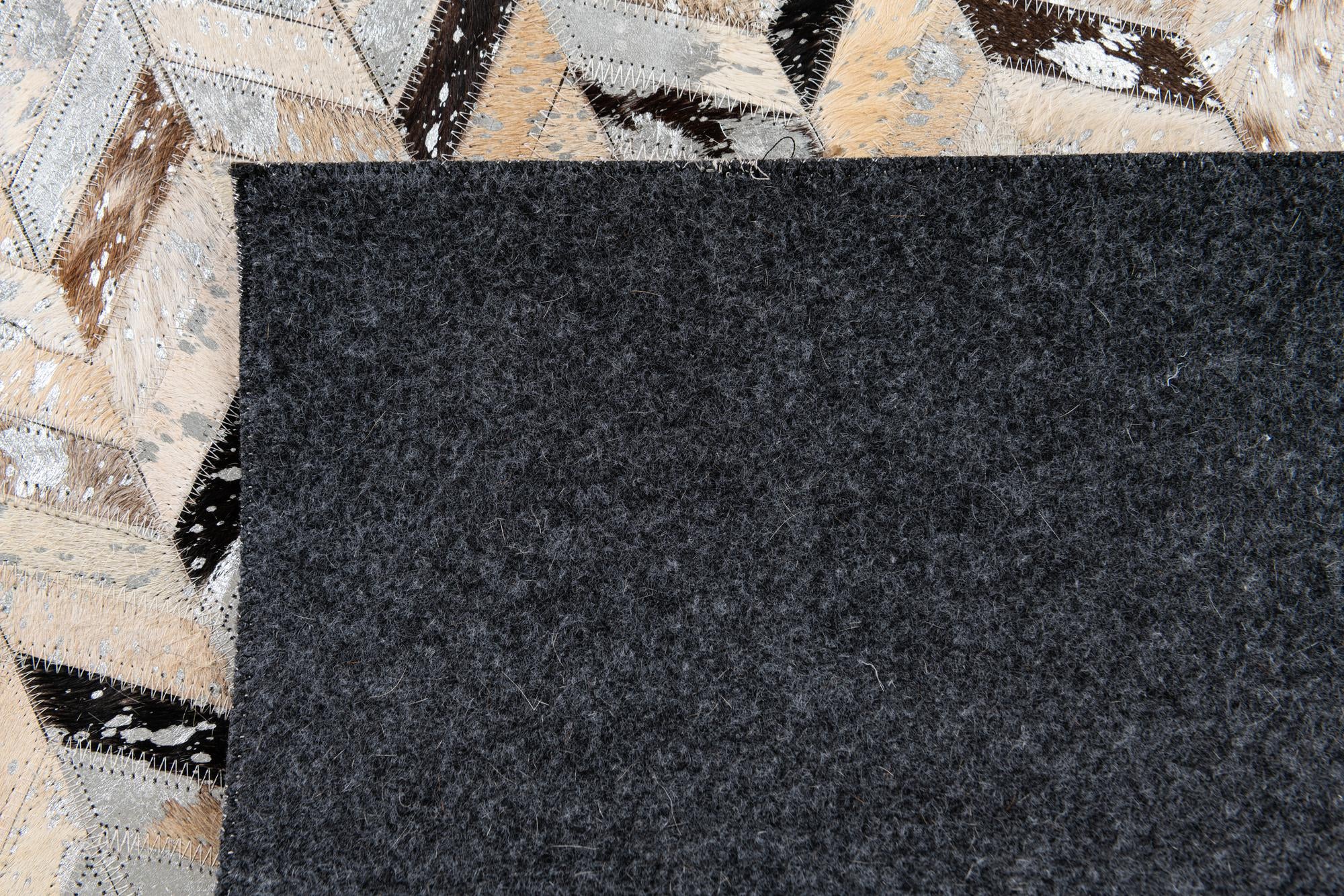 5' 4 x 7' 6 Cowhide Stocks Rug