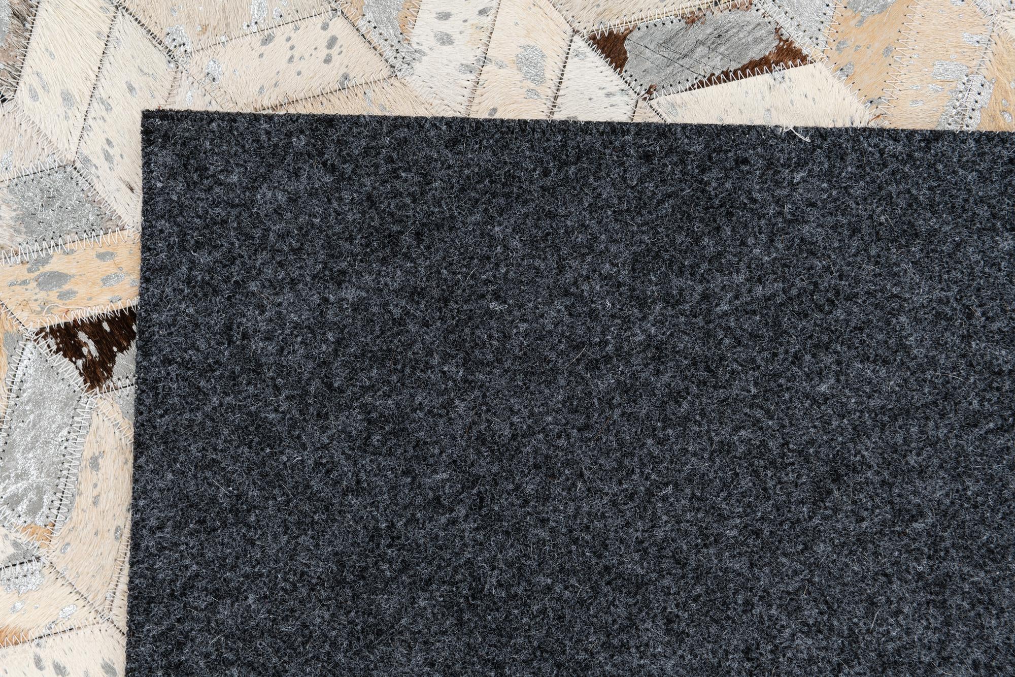 5' 4 x 7' 5 Cowhide Stocks Rug