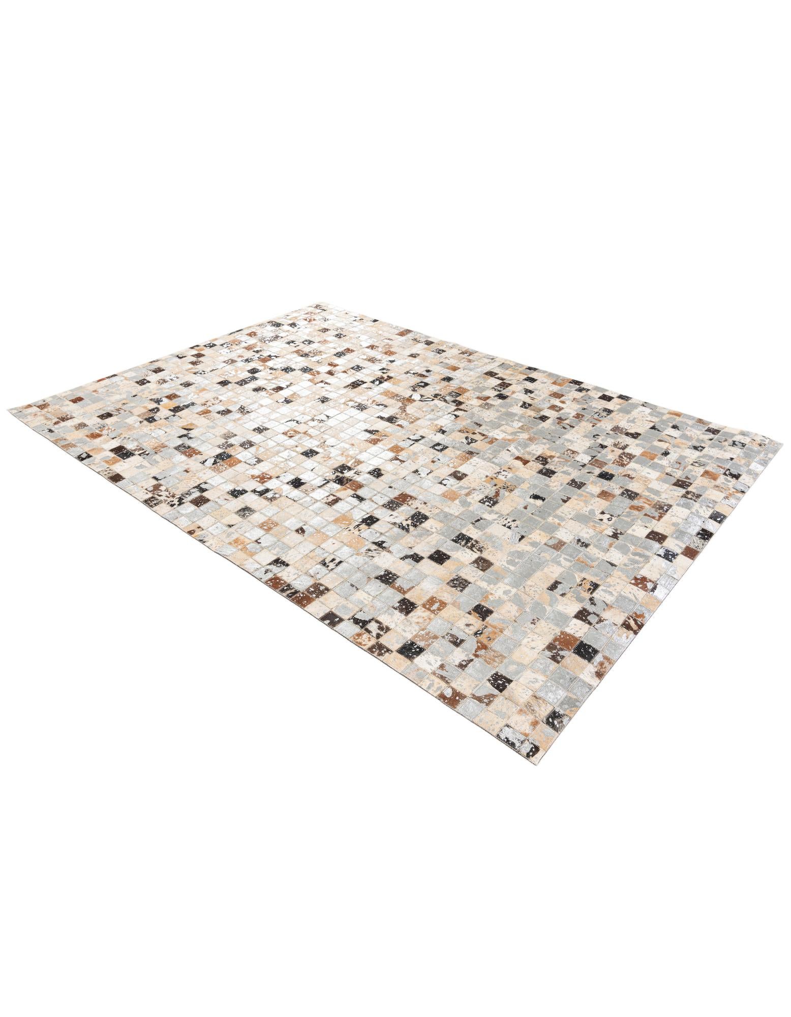 5' 2 x 7' 3 Cowhide Stocks Rug