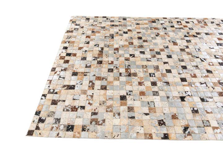 5' 2 x 7' 3 Cowhide Stocks Rug