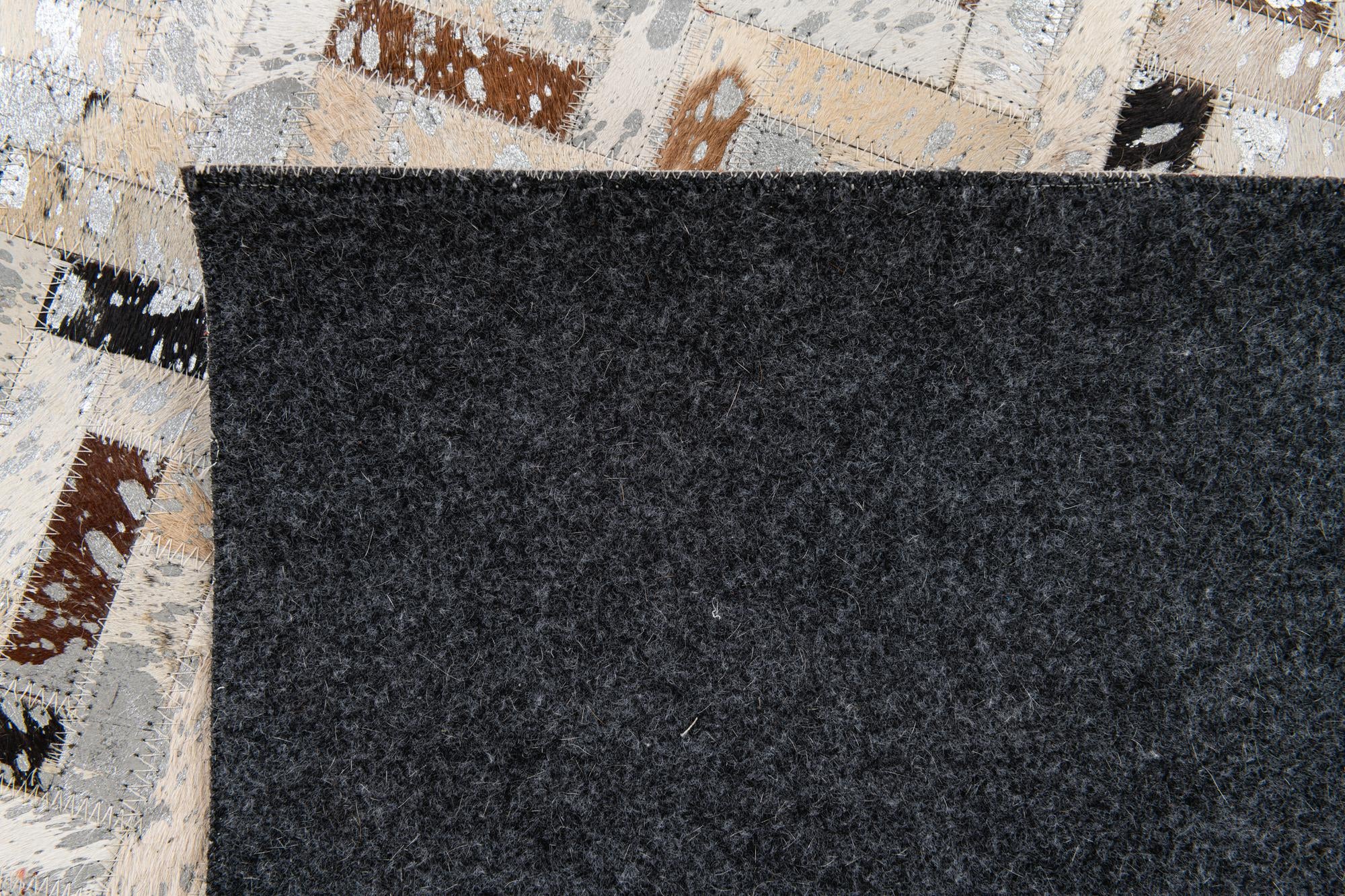 5' 4 x 7' 6 Cowhide Stocks Rug