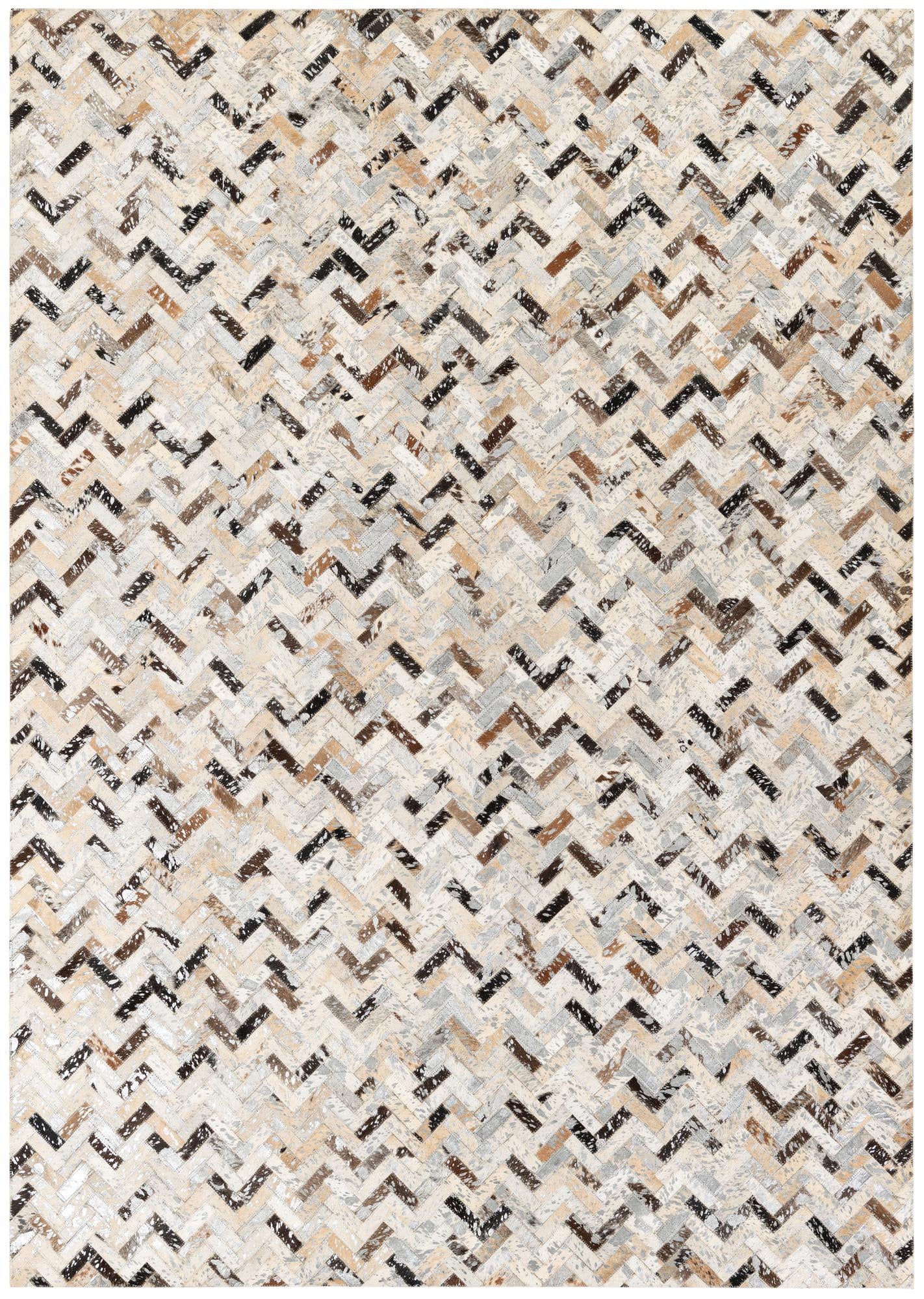 5' 4 x 7' 6 Cowhide Stocks Rug