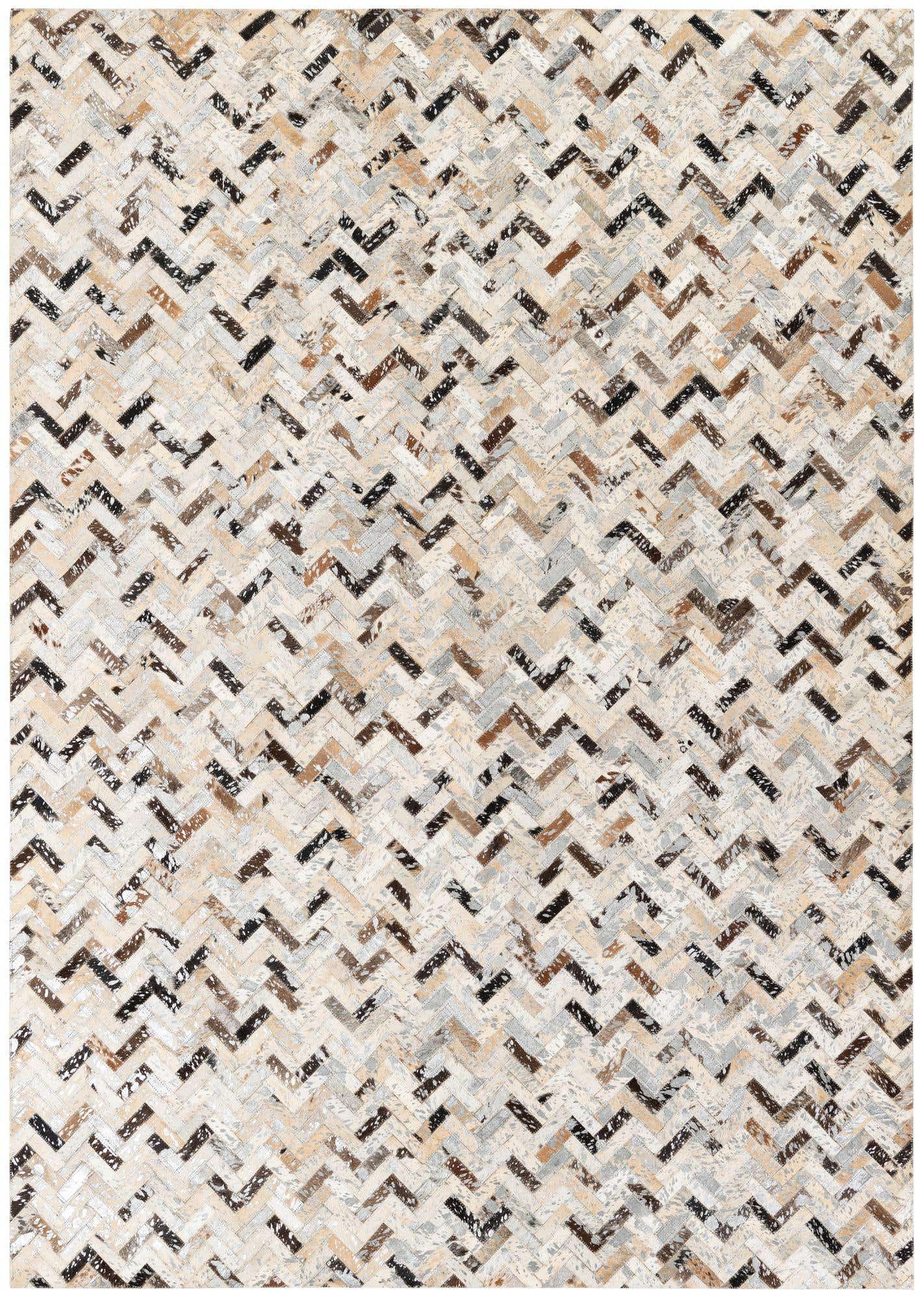 5' 4 x 7' 6 Cowhide Stocks Rug