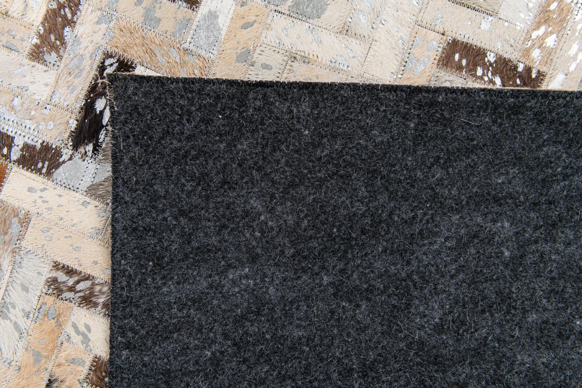 5' 3 x 7' 6 Cowhide Stocks Rug